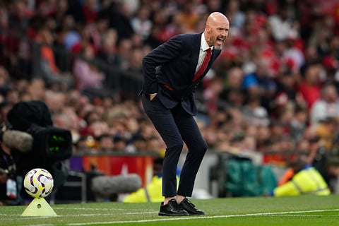 Manchester United Vs Fulham: United's head coach Erik ten Hag 